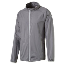 Puma Golf Men's Grey Full Zip Wind Golf Jacket