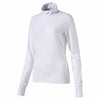 Puma Golf Women's Bright White 1/4 Zip Golf Popover