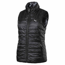 Puma Golf Women's Black PWRWarm Reversible Golf Vest