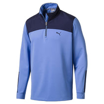 Puma Golf Men's Marina/Peacoat PWRWARM 1/4 Zip Popover