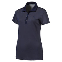 Puma Golf Women's Peacoat Jacquard Golf Polo