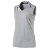 Puma Golf Women's Peacoat Jacquard Sleeveless Golf Polo