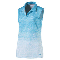 Puma Golf Women's Aquarius Gradient Sleeveless Golf Polo