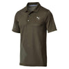 Puma Golf Men's Forest Night Evoknit Dassler Polo