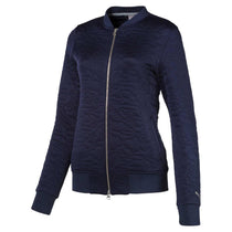 Puma Golf Women's Peacoat Camo Bomber Jacket