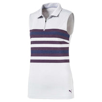 Puma Golf Women's Majesty Sleeveless Road Map Polo