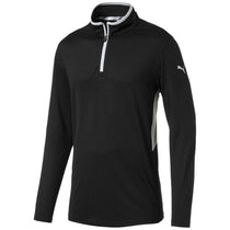 Puma Golf Men's Black Rotation Golf 1/4 Zip