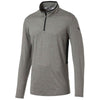 Puma Golf Men's Medium Grey Heather Rotation Golf 1/4 Zip