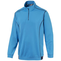 Puma Golf Men's Bleu Azur PWRWARM Golf 1/4 Zip