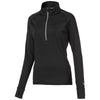 Puma Golf Women's Black Rotation Golf 1/4 Zip