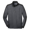Nike Men's Anthracite Heather/Black Dri-FIT Long Sleeve Quarter Zip Shirt