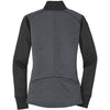 Nike Women's Anthracite Heather/ Black Dri-FIT Long Sleeve Quarter Zip Shirt