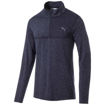 Puma Golf Men's Peacoat Heather Evoknit Golf 1/4 Zip