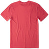 Life Is Good Men's Heather American Red Hammock Jake Crusher Tee