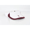 Pacific Headwear White/Maroon Adjustable M2 Performance Sideline Visor