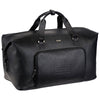 Luxe Black Weekender Duffel Bag