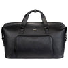 Luxe Black Weekender Duffel Bag