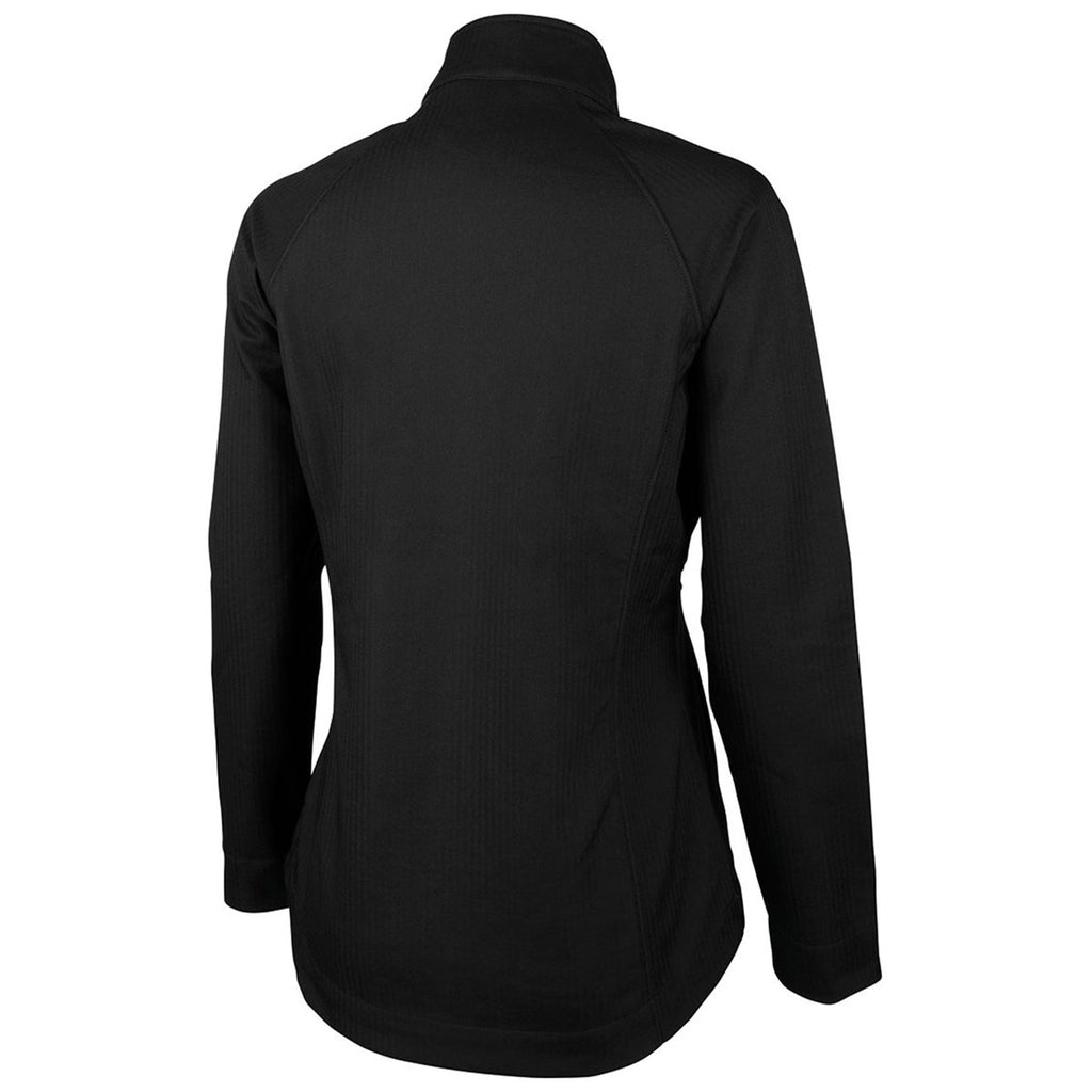 Charles River Women's Black Back Bay Soft Shell Jacket