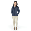 Charles River Women's Navy Melange Back Bay Soft Shell Jacket