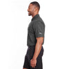 Puma Golf Men's Black Heather Performance Stripe Polo
