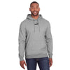 Puma Sport Men's Mid Grey Heather/Black Essential Fleece Hoody