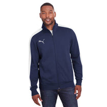 Puma Sport Men's Peacoat/Quiet Shade P48 Fleece Track Jacket