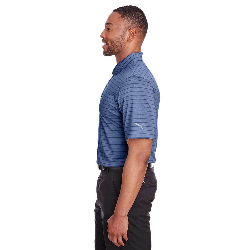 Puma Golf Men's Surf The Web Rotation Stripe Polo