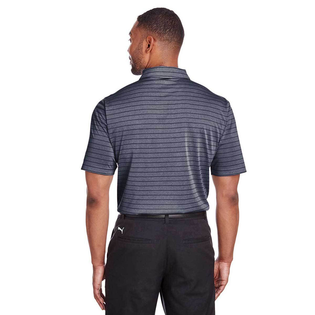Puma Golf Men's Peacoat Rotation Stripe Polo