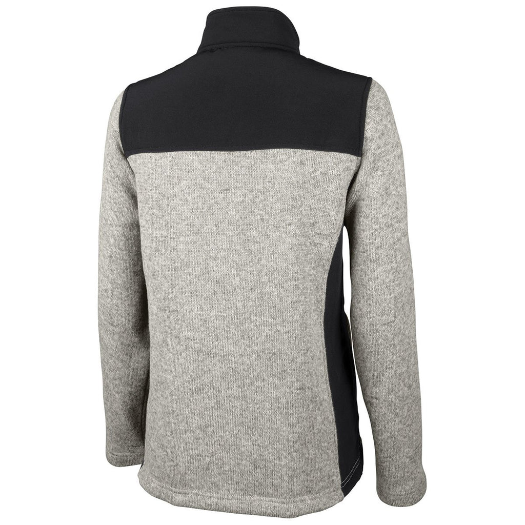 Charles River Women's Light Grey Heather Concord Jacket