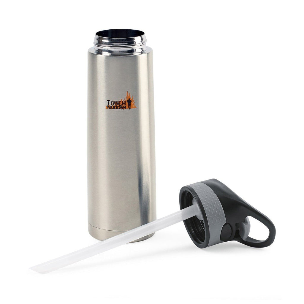 Gemline Light Grey Acadia Double Wall Stainless Hydration Bottle 17oz