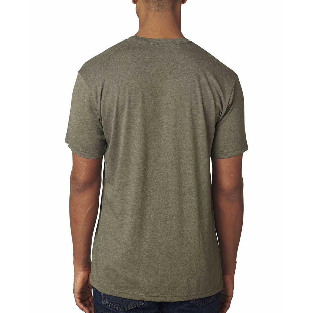 Next Level Men's Venetian Grey Triblend Crew Tee