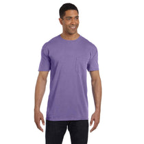 Comfort Colors Men's Lilac 6.1 oz. Pocket T-Shirt
