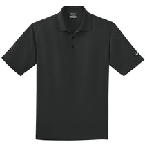Nike Men's Tall Black Dri-FIT Short Sleeve Micro Pique Polo