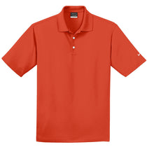 Nike Men's Tall Orange Dri-FIT Short Sleeve Micro Pique Polo