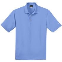 Nike Men's Tall Light Blue Dri-FIT Short Sleeve Micro Pique Polo