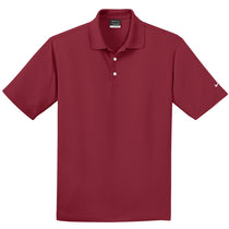 Nike Men's Tall True Red Dri-FIT Short Sleeve Micro Pique Polo