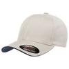 Flexfit Khaki/Navy Cool & Dry Sandwich Cap