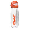 Nalgene Clear/Orange 24oz Tritan On the Fly Bottle
