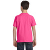 LAT Youth Hot Pink Fine Jersey T-Shirt