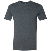 Next Level Men's Antique Denim Poly/Cotton Short-Sleeve Crew Tee