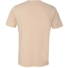Next Level Men's Cream Poly/Cotton Short-Sleeve Crew Tee