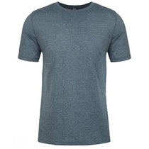 Next Level Men's Indigo Poly/Cotton Short-Sleeve Crew Tee