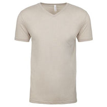Next Level Men's Sand Premium CVC V-Neck Tee
