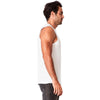 Next Level Men's White Muscle Tank