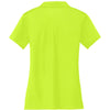 Nike Women's Bright Green Dri-FIT Short Sleeve Vertical Mesh Polo