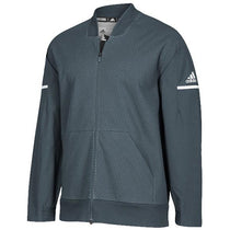 adidas Men's Onix/White Squad Bomber Jacket