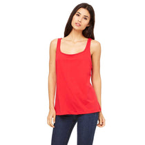 Bella + Canvas Women's Red Relaxed Jersey Tank