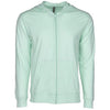 Next Level Unisex Mint Sueded Full-Zip Hoodie