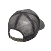 Yupoong Charcoal 5-Panel Retro Trucker Cap