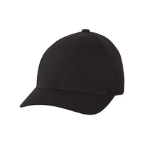 Flexfit Black Hydro Grid Stretch Cap